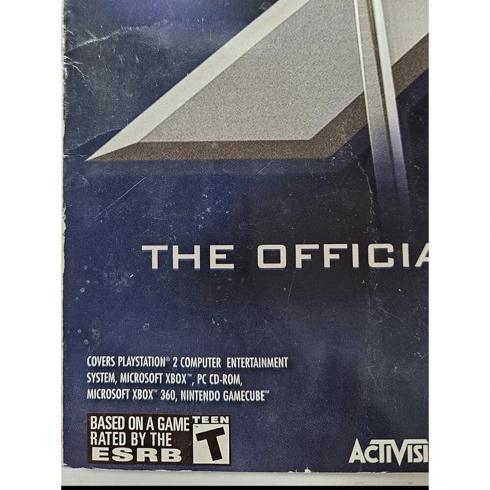 Bradygames XMen The Official Game Strategy Guide For PS 2, Xbox, PC Cd Rom GCube